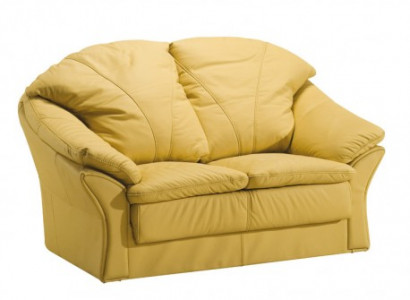 Design Zweisitzer Sofas Couch Polster Moderne Couchen Kunstleder Sofa